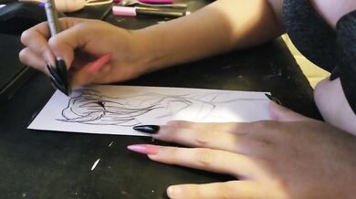 Drawn Hentai Monster Girl Destroyed by Plaguedoctress Gushing Choked