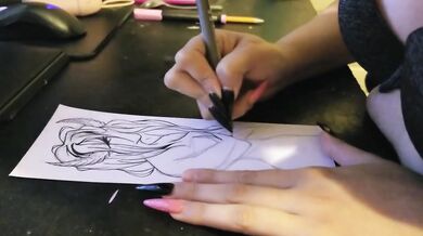 Drawn Hentai Monster Girl Destroyed by Plaguedoctress Gushing Choked