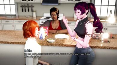 Goth Busty Mom Bossy First Time Creampied on the Bar Outside