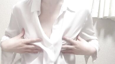 Amateur Japanese Nipple Masturbation Petite Choked Gushing