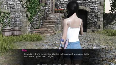 Pine Falls Chilled By Girls Big Tits 3D Hentai HD Erotic Talk Visual Novel Sex Game