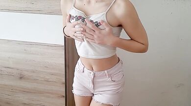 I Rubbed Oil All Over Myself Until Oily Tits And Oiled Ass Gushed