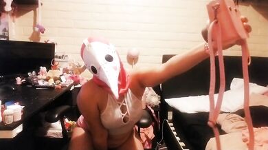 Plague Doctress Nude Photoshoot While Watching Porn Big Natural Tits Fetish Amateur