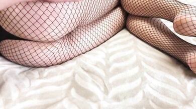 Russian Step Mom Sloppy Blowjob Fishnet Tights Creampie Cheating Cuckold Husband Phone Milf Feet Butt