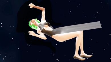 Tatsumaki Green Haired Teen Destroyed by Psycho Fast Blowjob Retching