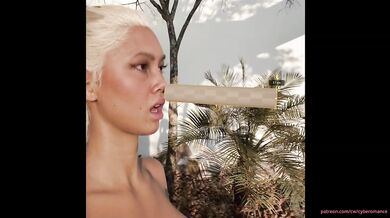 Cyberomance Blonde Mouth Deformers Destroyed Gushing Deeptroat Sex Games