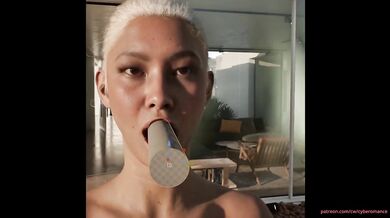 Cyberomance Blonde Mouth Deformers Destroyed Gushing Deeptroat Sex Games