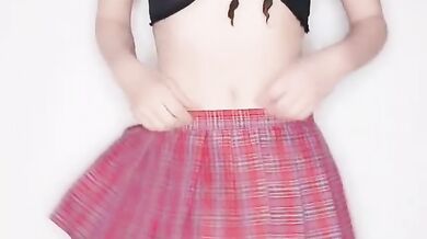 Colombian University Student Amateur Masturbates With Kink Butt Play