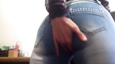 Boss Secretary Caught Masturbating With Dildo Squirting Cum On Face