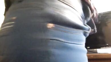 Boss Secretary Caught Masturbating With Dildo Squirting Cum On Face