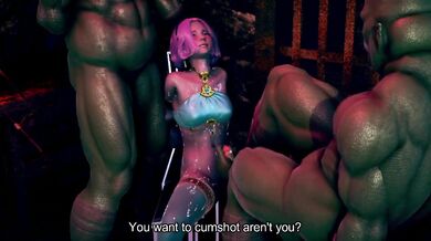 Female Knight Destroyed By Monster Ork Futa Domination Mindbreak Gushing