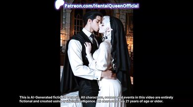 Gothic Elf Halloween Castle Hardcore Blowjob Oiled Big Tits Creampie AI Fantasy