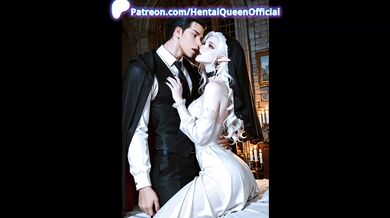 Gothic Elf Halloween Castle Hardcore Blowjob Oiled Big Tits Creampie AI Fantasy
