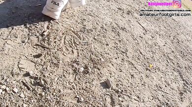 Fila Destrudor Shoeplay Nylon Feet Crush Trample Sneaker Girl Part 2