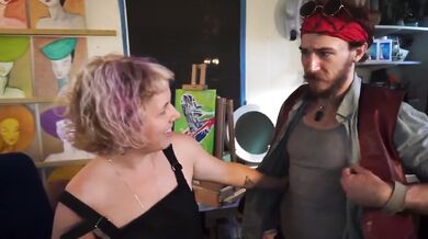 Male Art Model Gets Destroyed By Mistress Red Herring Fisting Part 1