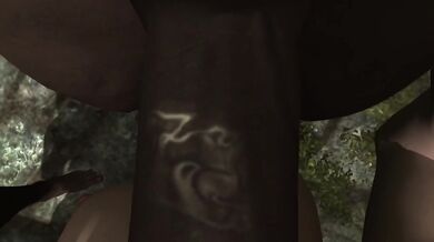 Two Big Black Cocks Destroy You FPOV Skyrim Threesome