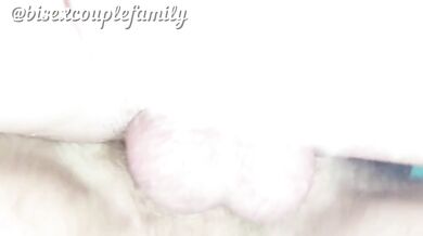 Destroyed Wife's Lover Gushing Cum In My Ass After Threesome