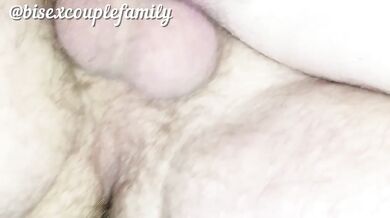 Destroyed Wife's Lover Gushing Cum In My Ass After Threesome