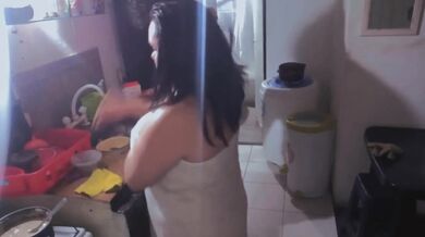 Laughing Pillow Fight Destroyed By Old Friend From Argentina Gushing Choked