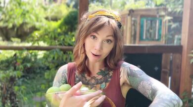 Tradwife Wants Your Raw Milk Gushing Breeding Fetish POV Choked Dildo Riding Outdoor Dirty Talking Redhead Tattooed Housewife
