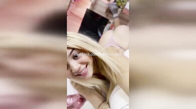 Verified Amateur Blonde First Time Live Bukkake Destroyed Gushing Covered In Cum
