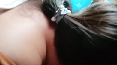 Hungry Filipina MILF Destroyed Her Desert Feast With A Gushing Blowjob And Choked Hard