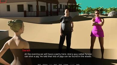Cuckold Story Destroyed By Mom POV Public Sex Game Island Arrival Ep 8