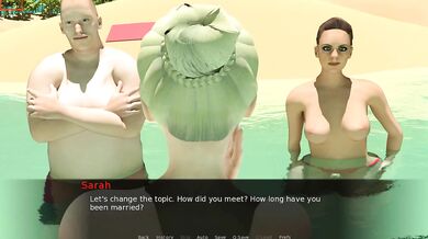 Cuckold Story Destroyed By Mom POV Public Sex Game Island Arrival Ep 8