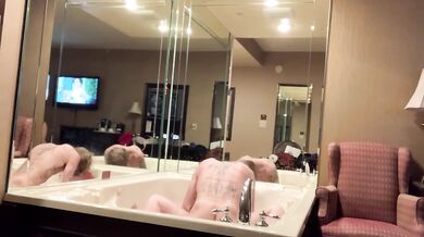 Hotel Amateur Redhead Shaved Pussy Sucks Hardcore Big Dick While Husband Stays in Next Room and Cums Gushing Orgasm Big Ass Milf Destroyed
