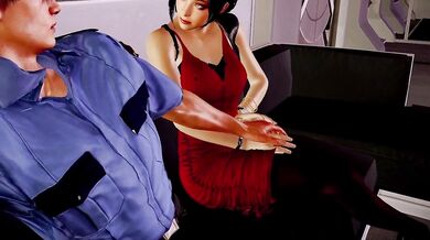 VAM Resident Evil 2 Derailed Ada Wong Black Stockings NTR Tongue Kissing Cosplay Blowjob HD Porn Public Cartoon Role Play Verified Amateurs