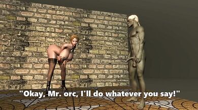 AndreaTheNord Behind Scenes Destroyed Gushing Big Tits Butt Big Cock Blonde Muscular Anime Reality Amateur Skyrim Orc Monster