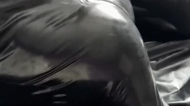 Latex Couple Destroyed Gushing Choked Rubber Ass Sex