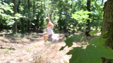 Mini Eva Fitness Model Destroyed Gushing Public Masturbation POV Outside Beach Sex Wet Pussy Redhead Squirt