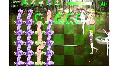 Plants vs Nymphos Ballet Cock Destroyed Squirting Orgasm Gameplay Hentai