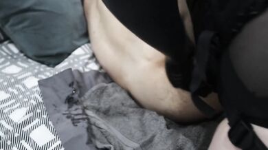 Fist Fucked Redhead Girlfriend Pegged With Huge Toys Elbow Deep