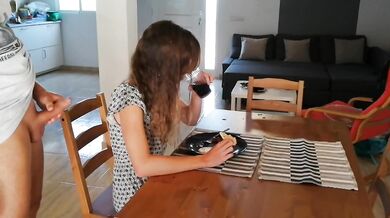 Blonde Girlfriend Destroyed by Pissing on Breakfast Piss