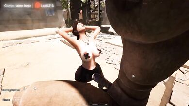 Lara destroys forgotten temple relic in creamy squirt hard missionary amateur threesome