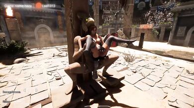 Lara Finds Ancient Chamber Cumming Squirting Orgasm Big Boobs Ass Cartoon HD Porn