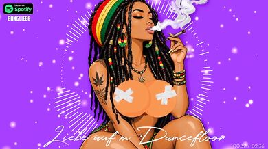 Deutsche Oma Milf Destroyed Gushing Choked on Dancefloor Reggae Music Step Fantasy