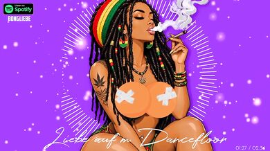 Deutsche Oma Milf Destroyed Gushing Choked on Dancefloor Reggae Music Step Fantasy