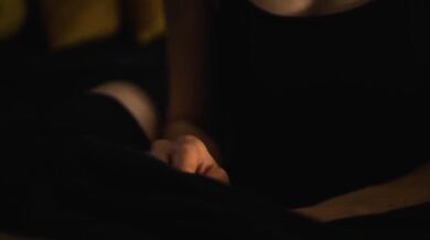Slow Sensual Close Up Handjob and Tongue Blowjob Tease Verified Couple Cumshot Perfect Girlfriend Oily