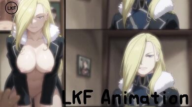 Fullmetal Alchemist Olivier Armstrong Destroyed Gushing Blowjob Hentai Comic