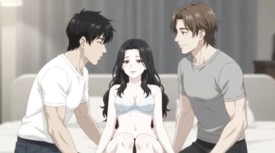 My Perfect Girlfriend Gushes While My Friend Gets Destroyed In A Surprise Lesbian Threesome