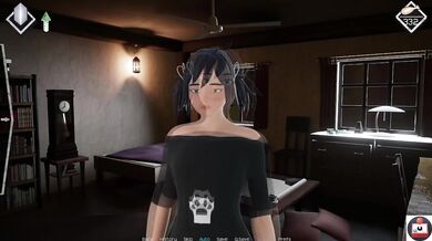 Mist Destroyed Gushing Blonde Petite Farm Girl Blowjob 3D Cartoon Playthrough