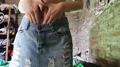 Neighbor Spies on Blonde Teen Babe Pussy Masturbation Orgasm HD Reality