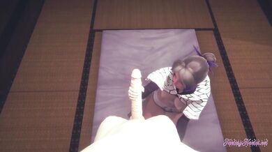 Shinobu Kocho POV Destroyed With Big Dick Creampie In Hentai Cosplay