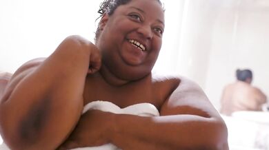 Ebony SSBBW Swallowing 2 Dick In One Day Cumshot Compilation Destroyed Gushing Choked