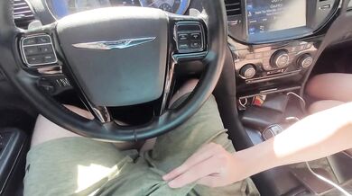 Teen Pawned PAWG Seduced In Car Public Handjob Edging Slow Cumshot Destroyed Gushing