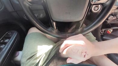 Teen Pawned PAWG Seduced In Car Public Handjob Edging Slow Cumshot Destroyed Gushing