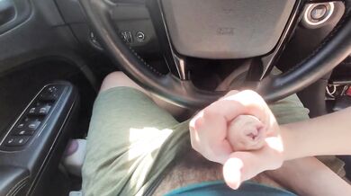 Teen Pawned PAWG Seduced In Car Public Handjob Edging Slow Cumshot Destroyed Gushing